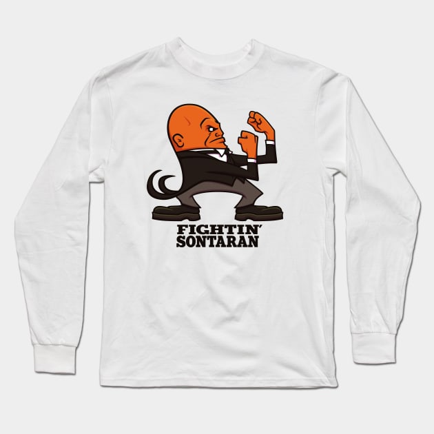 The Figthin' Sontaran Long Sleeve T-Shirt by blairjcampbell